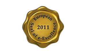 Gold Winner for 'Marketing of Innovation' at European Seal of e-Excellence 2011