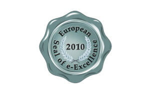 Silver Winner for 'Marketing of Innovation' at European Seal of e-Excellence 2010